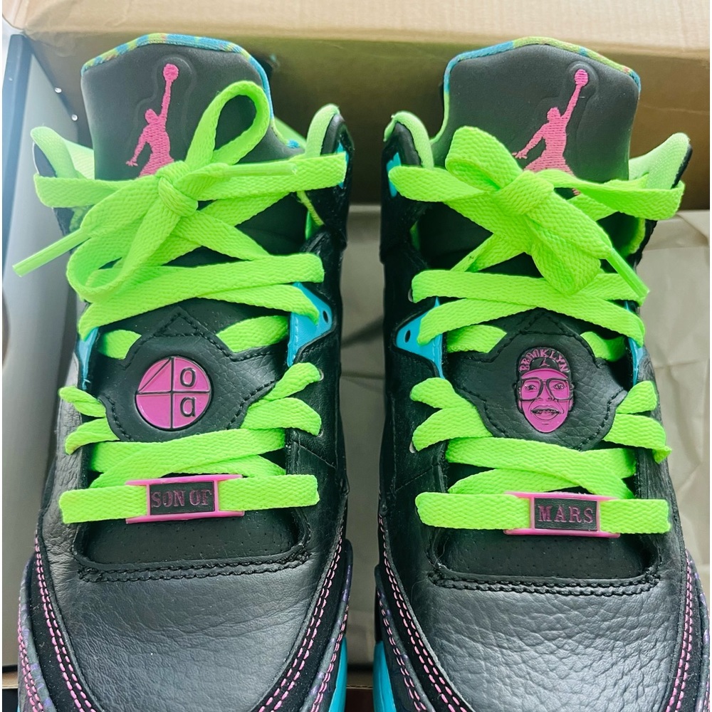 Jordan’s- Fresh Prince of Bel-Air, son of mars low.